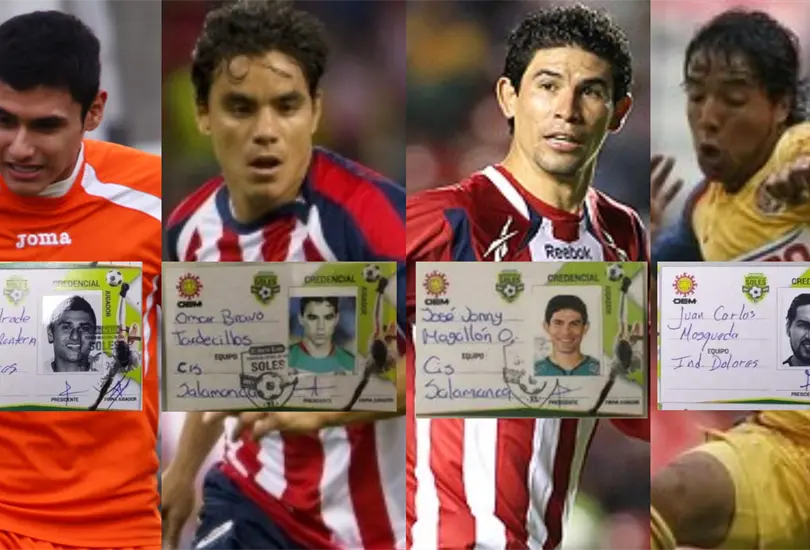 Andrade, Bravo, Magall&oacute;n y Mosqueda: Las estrellas del futbol llanero en Guanajuato