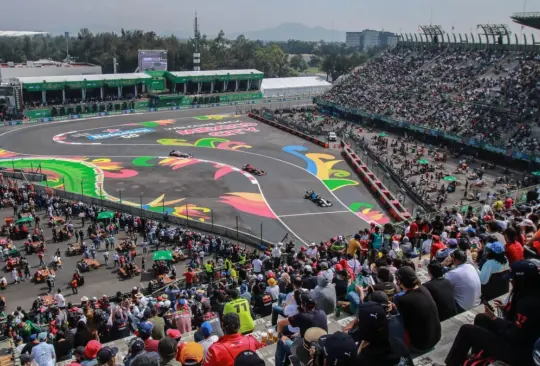 Reabren la Grada 2A para el segundo día de actividades del GP de México