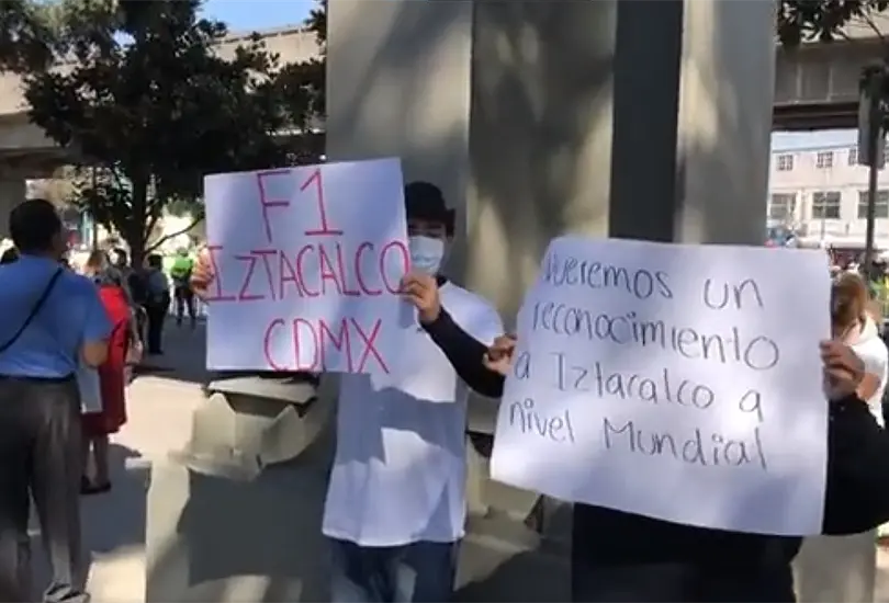 Vecinos de Iztacalco piden cambiar nombre al GP de M&eacute;xico