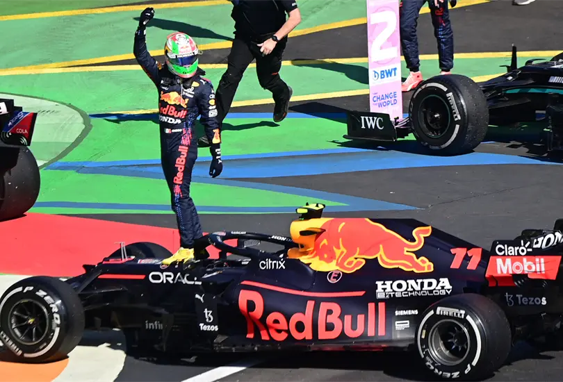 &iexcl;Todos al &Aacute;ngel! Deporte mexicano celebra el podio de Checo P&eacute;rez en el GP de M&eacute;xico