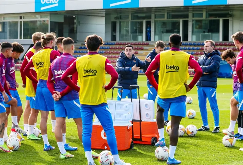 Así jugaría el Barcelona al mando de Xavi Hernández Así jugaría el Barcelona al mando de Xavi Hernández