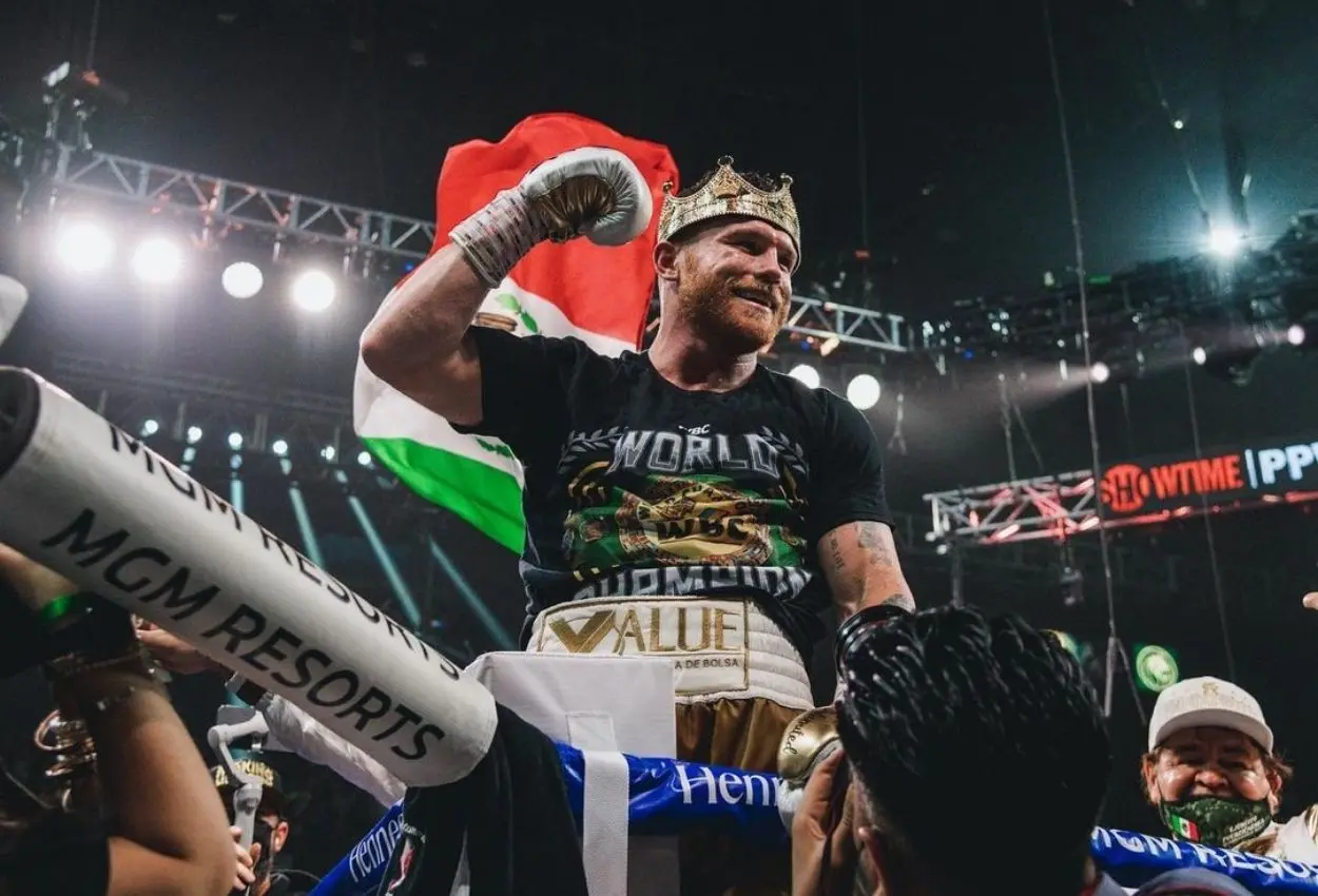 Saúl Álvarez es actualmente el mejor boxeador mexicano. Foto: Instagram @Canelo.