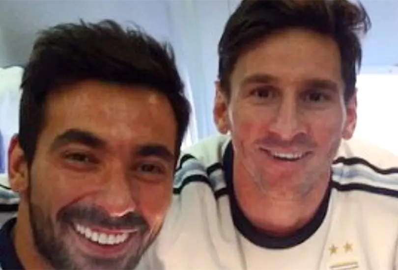 Lavezzi ret&oacute; a Messi hace a&ntilde;os a ganar 7 Balones de Oro