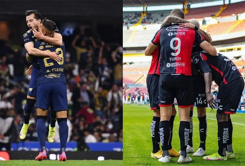 &iquest;D&oacute;nde y cu&aacute;ndo ver el Pumas vs Atlas en las Semifinales del Apertura 2021?