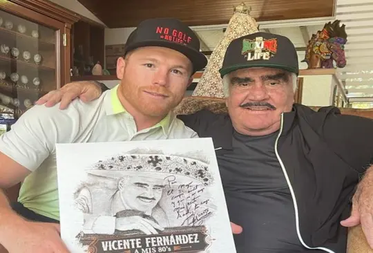 Canelo y JC Chávez se despiden de Vicente Fernández con conmovedor mensaje Canelo y JC Chávez se despiden de Vicente Fernández con conmovedor mensaje