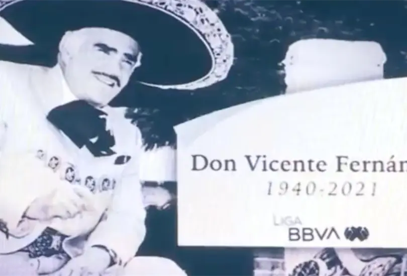 Liga MX realiza homenaje a Vicente Fern&aacute;ndez previo a la final