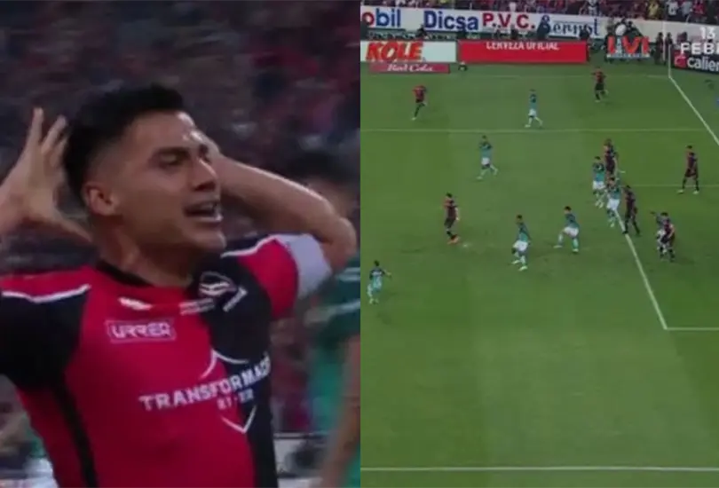 Aldo Rocha abre el marcador ante Le&oacute;n... &iquest;en fuera de lugar?