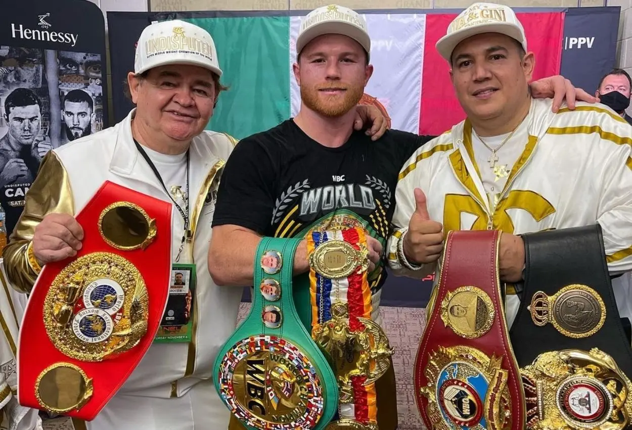 Eddy Reynoso es parte fundamental en el éxito de Saúl 'Canelo' Álvarez. Foto: Instagram @caneloteam