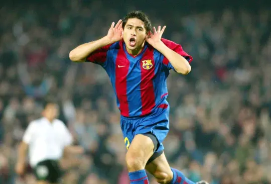 Estoy muy agradecido con el Barcelona, dice Riquelme sobre su exequipo