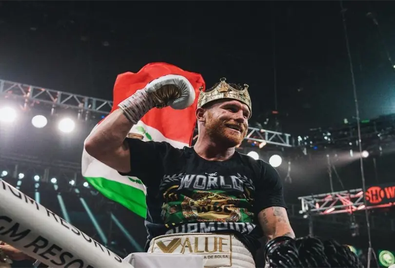 Canelo &Aacute;lvarez se consagra como el mejor boxeador del a&ntilde;o por el CMB
