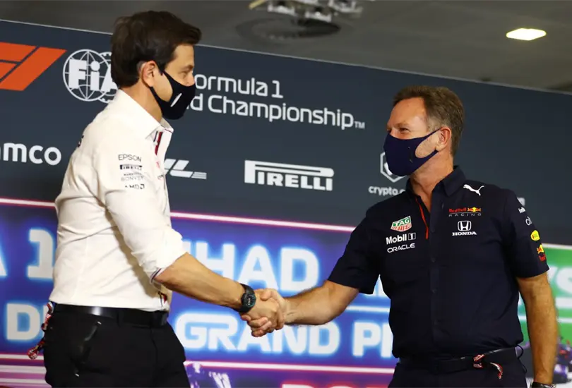 Toto Wolff compara la derrota de Hamilton en el GP de Abu Dhabi con la mano de Dios