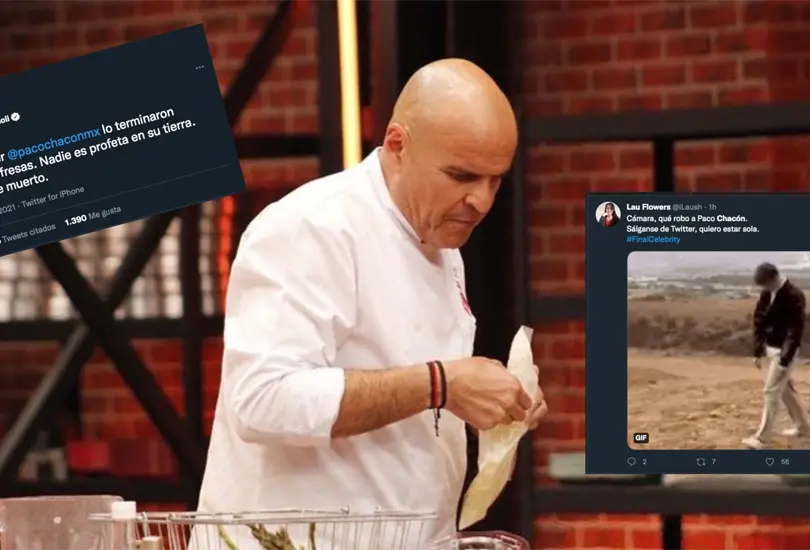 P&uacute;blico lamenta el robo a Paco Chac&oacute;n en la final de Master Chef 