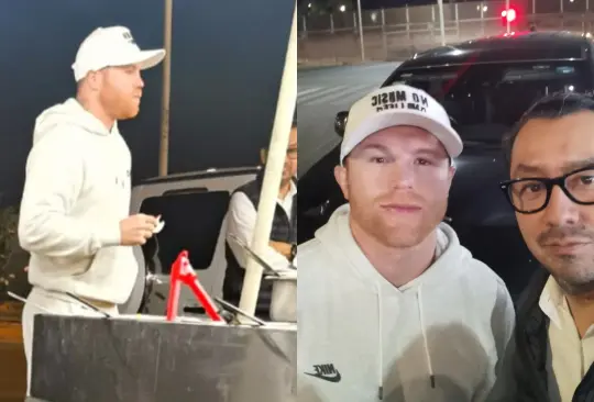 Canelo Álvarez visita taquería y paga la cuenta de los comensales