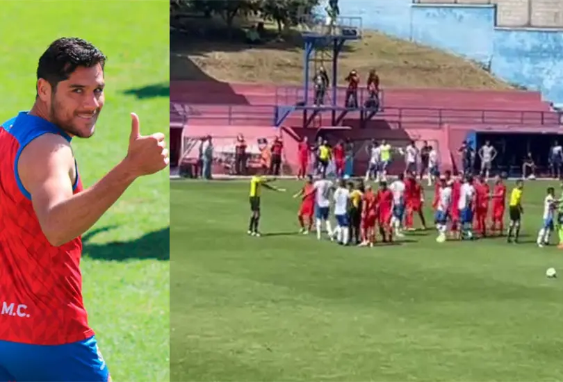 Chuletita Orozco provoca bronca, lo expulsan y eliminan a su club en Guatemala Chuletita Orozco provoca bronca, lo expulsan y eliminan a su club en Guatemala