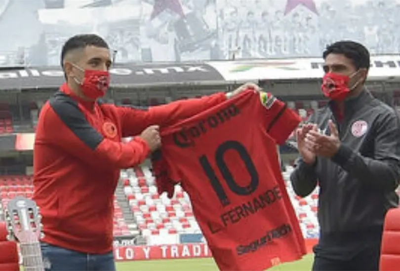 Leo Fernández en su presentación con Toluca: vamos a pelear con todo Leo Fernández en su presentación con Toluca: vamos a pelear con todo
