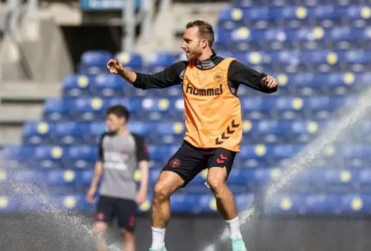 Christian Eriksen vuelve a entrenar tras 173 días