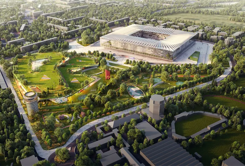 Inter y Milan presentan proyecto de su nuevo estadio La Catedral