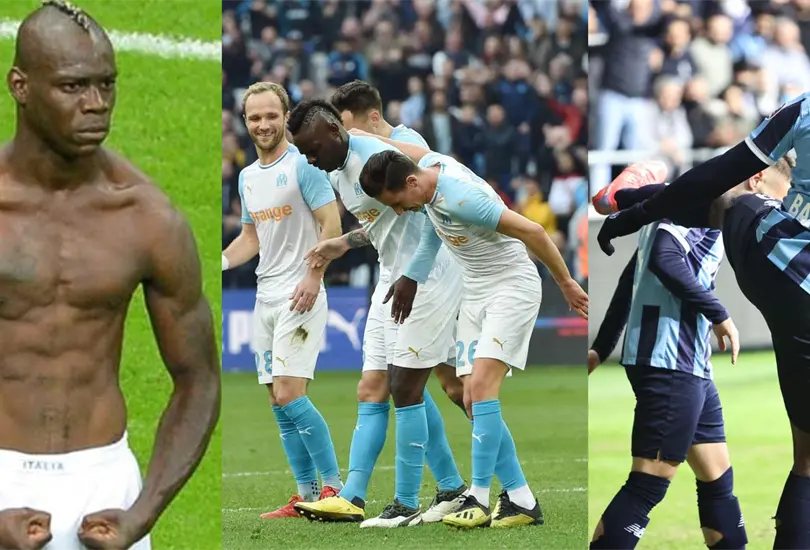 Los festejos más polémicos y curiosos de Mario Balotelli Los festejos más polémicos y curiosos de Mario Balotelli