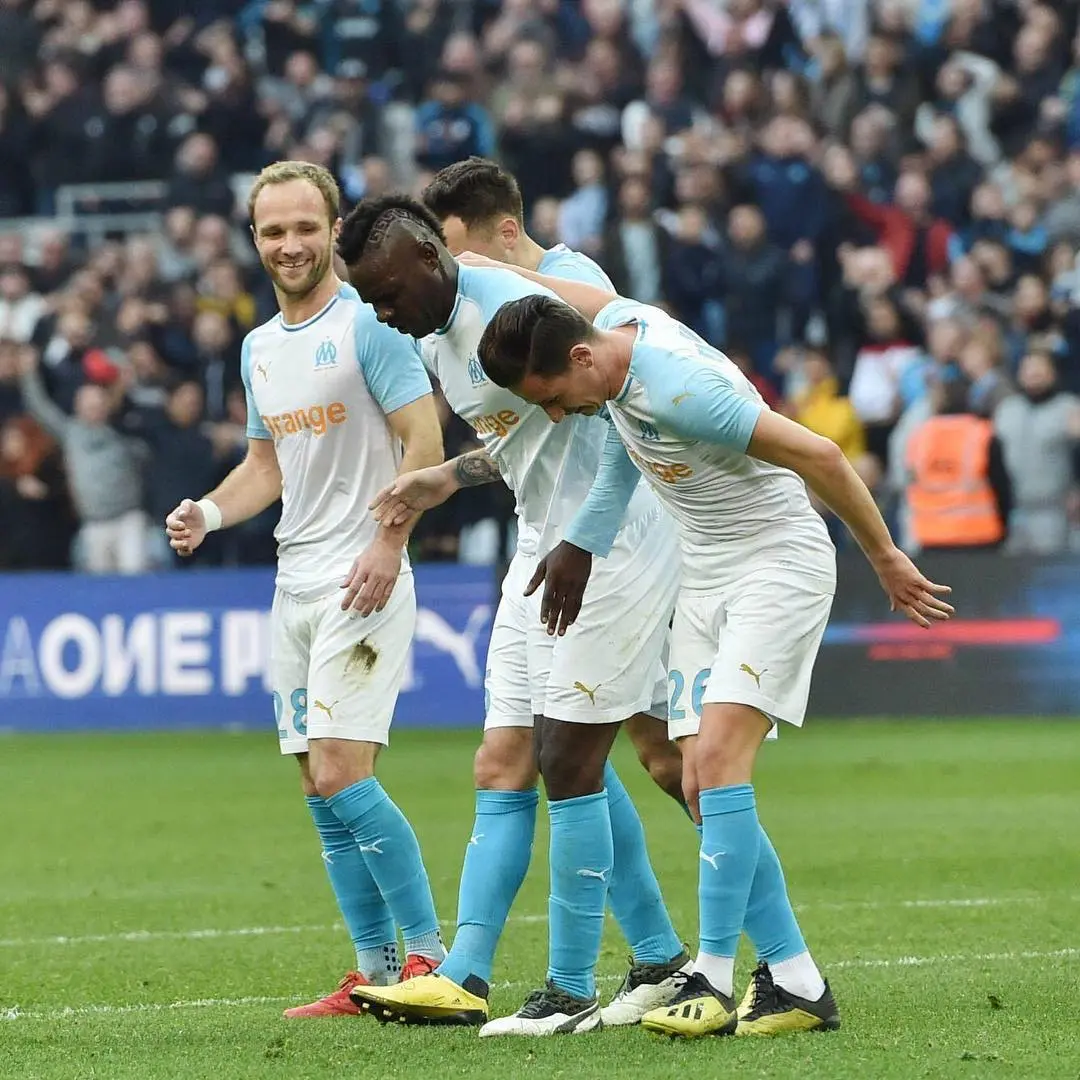Balotelli y Thauvin en uno de sus primeros festejos juntos - @flotov