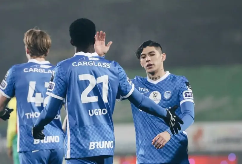 Arteaga regresa a las canchas con asistencia en goleada del Genk Arteaga regresa a las canchas con asistencia en goleada del Genk