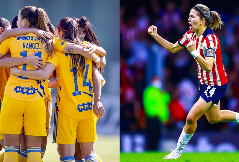 Golazo de Licha y goleada de Tigres en lo mejor de la Liguilla de la Liga MX Femenil