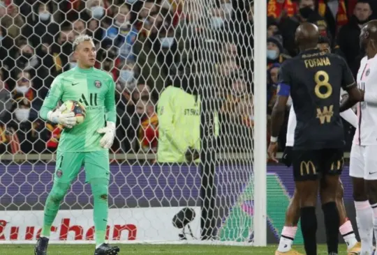 PSG rescata empate después del fallo de Keylor Navas