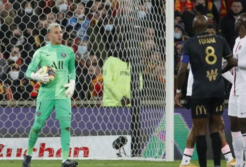 PSG rescata empate despu&eacute;s del fallo de Keylor Navas