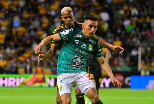 Los goles con los que León y Tigres empatan al primer tiempo