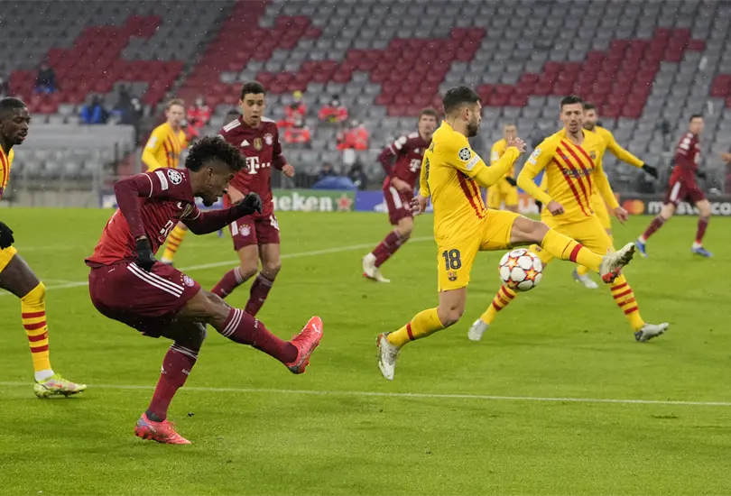 &iquest;Adi&oacute;s? Bayern Munich gana al Barcelona en el descanso y lo mandar&iacute;a a Europa League