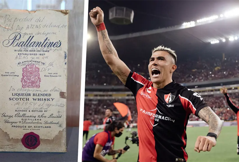 El whiskey de medio siglo que Atlas abrir&aacute; si es campe&oacute;n