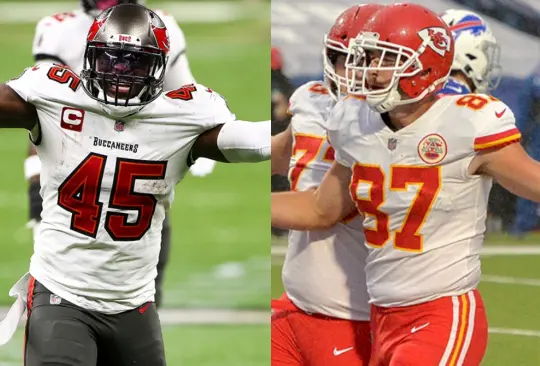 Jugador de los Buccaneers alaba a Travis Kelce: es la mejor ala cerrada de la NFL Jugador de los Buccaneers alaba a Travis Kelce: es la mejor ala cerrada de la NFL