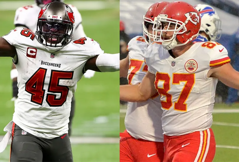 Jugador de los Buccaneers alaba a Travis Kelce: es la mejor ala cerrada de la NFL Jugador de los Buccaneers alaba a Travis Kelce: es la mejor ala cerrada de la NFL