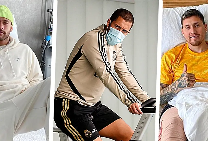 ¿Quién ha pasado más días lesionado desde 2013: Neymar, Hazard o Nico Castillo? ¿Quién ha pasado más días lesionado desde 2013: Neymar, Hazard o Nico Castillo?