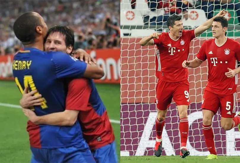 &iquest;Qu&eacute; sextete fue mejor, el de Barcelona o Bayern Munich?