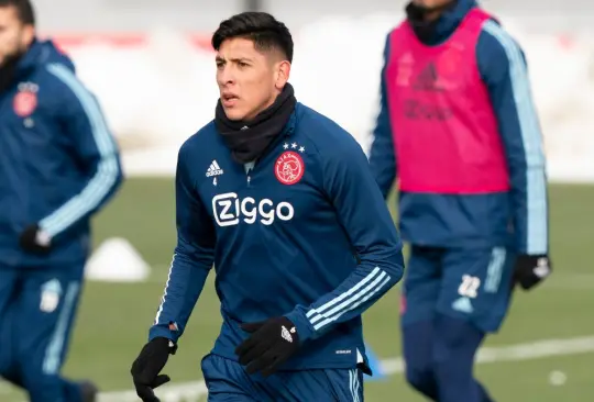 Técnico del Ajax destaca actuaciones de Edson Álvarez: nunca se rinde Técnico del Ajax destaca actuaciones de Edson Álvarez: nunca se rinde