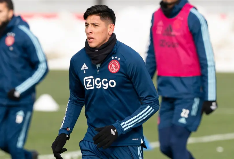 Técnico del Ajax destaca actuaciones de Edson Álvarez: nunca se rinde Técnico del Ajax destaca actuaciones de Edson Álvarez: nunca se rinde
