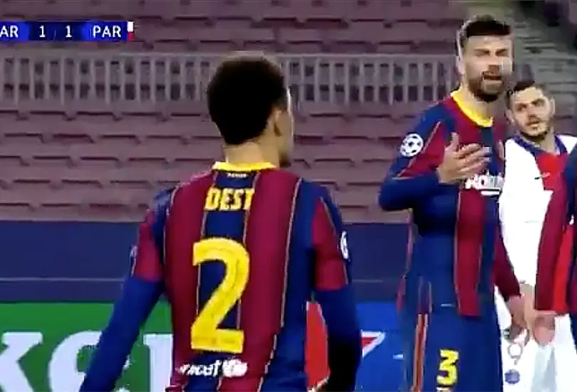 No, la con.. de tu madre tú: la pelea de Piqué con Griezmann y sus compañeros No, la con.. de tu madre tú: la pelea de Piqué con Griezmann y sus compañeros