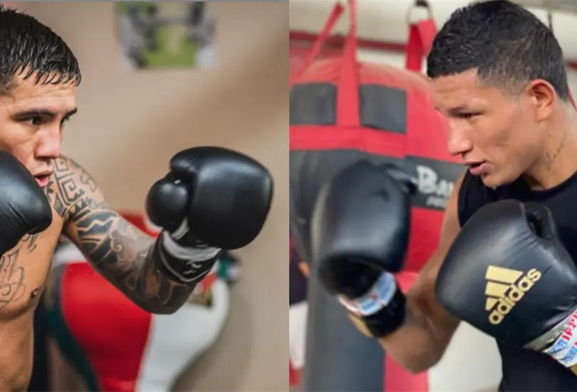 Valdez y Berchelt, despreocupados por quién es favorito en su pelea Valdez y Berchelt, despreocupados por quién es favorito en su pelea
