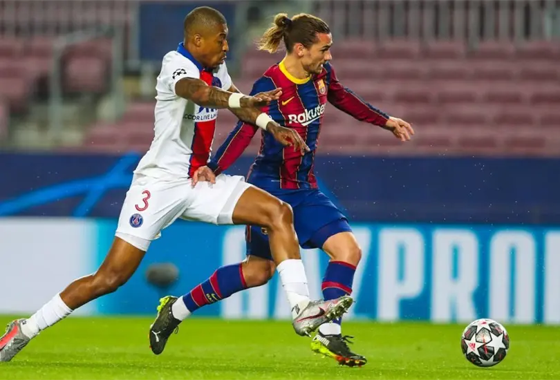 Griezmann agrede a periodista después de goleada del PSG; se fue de viaje Griezmann agrede a periodista después de goleada del PSG; se fue de viaje