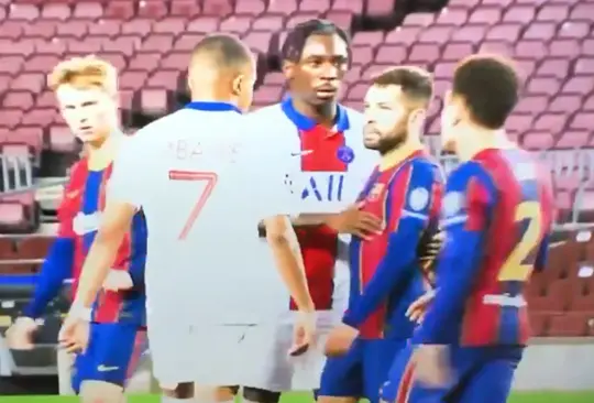 En la calle, yo te mato: la amenaza de Mbappé a Jordi Alba que se viralizó En la calle, yo te mato: la amenaza de Mbappé a Jordi Alba que se viralizó