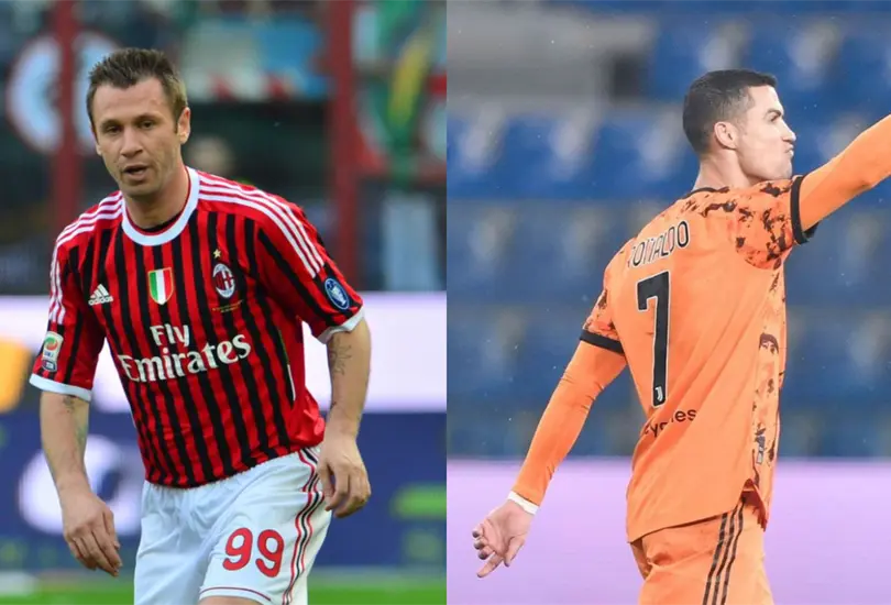 Cassano sobre Cristiano Ronaldo: Le importa un comino que sus compañeros anoten Cassano sobre Cristiano Ronaldo: Le importa un comino que sus compañeros anoten