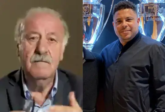 Sin lesiones hubiera sido el mejor; aún así fue una bestia: Vicente del Bosque sobre Ronaldo