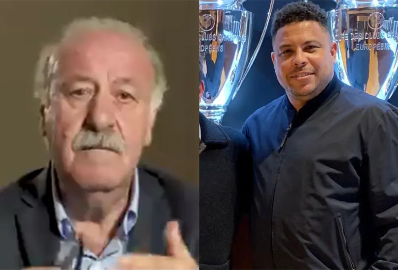 Sin lesiones hubiera sido el mejor; a&uacute;n as&iacute; fue una bestia: Vicente del Bosque sobre Ronaldo