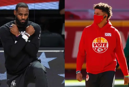 Patrick Mahomes revela cómo LeBron James lo ha inspirado Patrick Mahomes revela cómo LeBron James lo ha inspirado