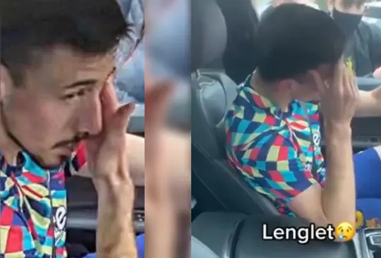 Revelan video de Lenglet llorando tras provocar el penal con el que Barcelona empató con Cadiz Revelan video de Lenglet llorando tras provocar el penal con el que Barcelona empató con Cadiz