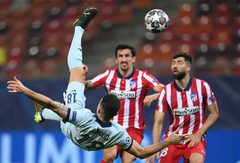 Grandes goles de chilena en la Champions League Grandes goles de chilena en la Champions League