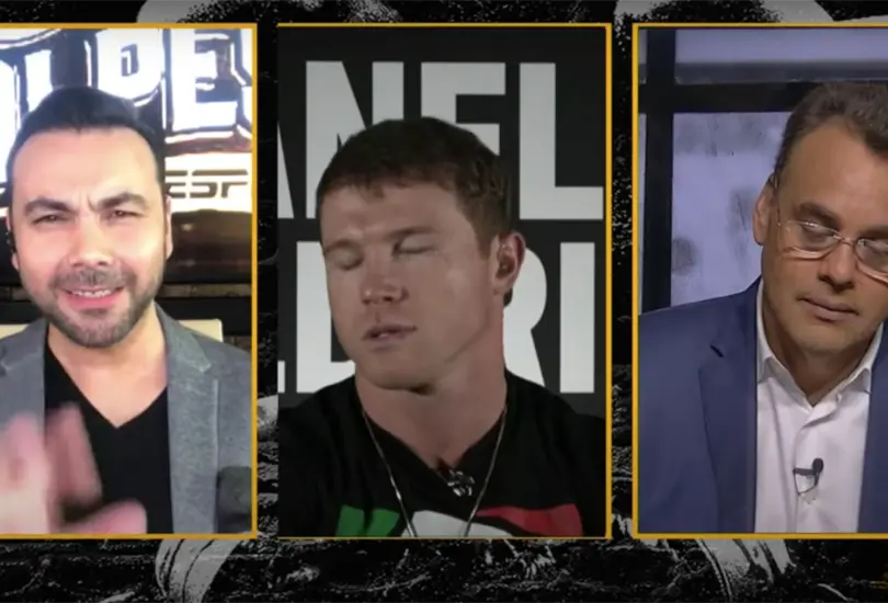 Canelo se enoja con Faitelson y deja entrevista en vivo Canelo se enoja con Faitelson y deja entrevista en vivo