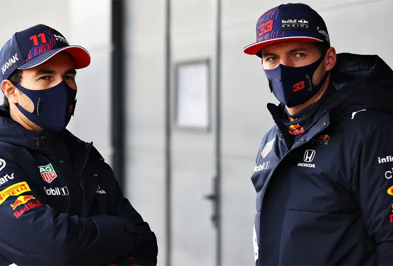 Verstappen est&aacute; emocionado por trabajar con Checo y sumar muchos puntos