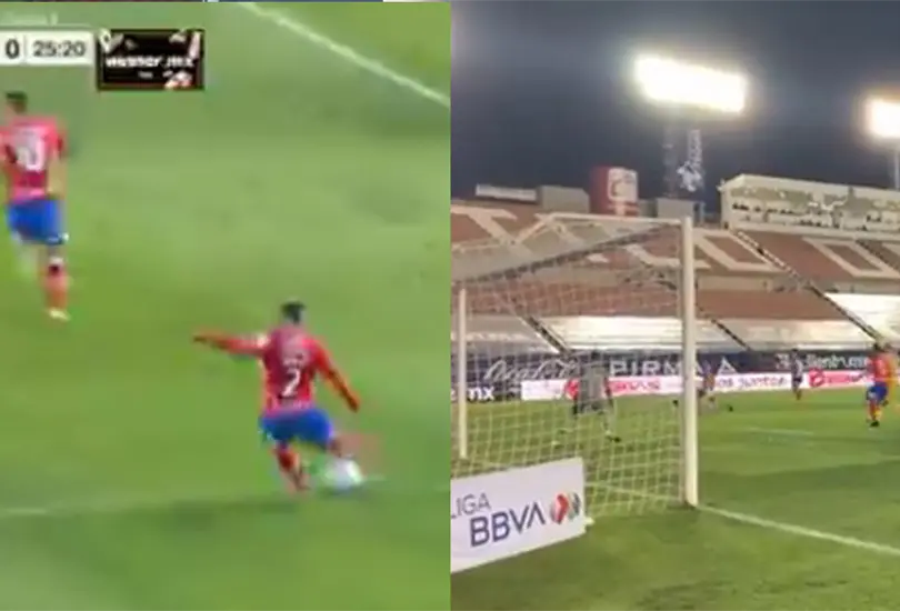 Coque Castro agarró dormido a Nahuel y anota golazo desde mediocampo Coque Castro agarró dormido a Nahuel y anota golazo desde mediocampo