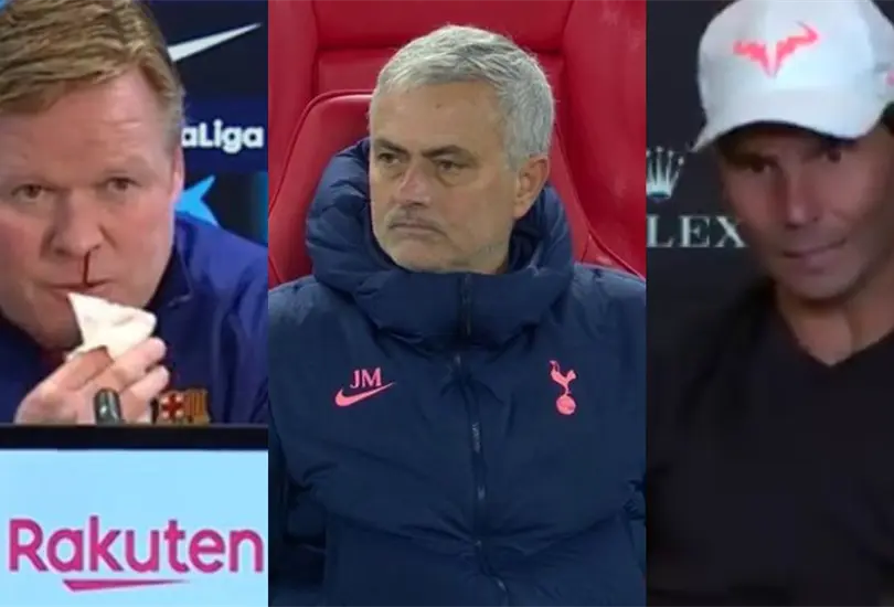 Los personajes del deporte que abandonaron una conferencia tras un inconveniente Los personajes del deporte que abandonaron una conferencia tras un inconveniente